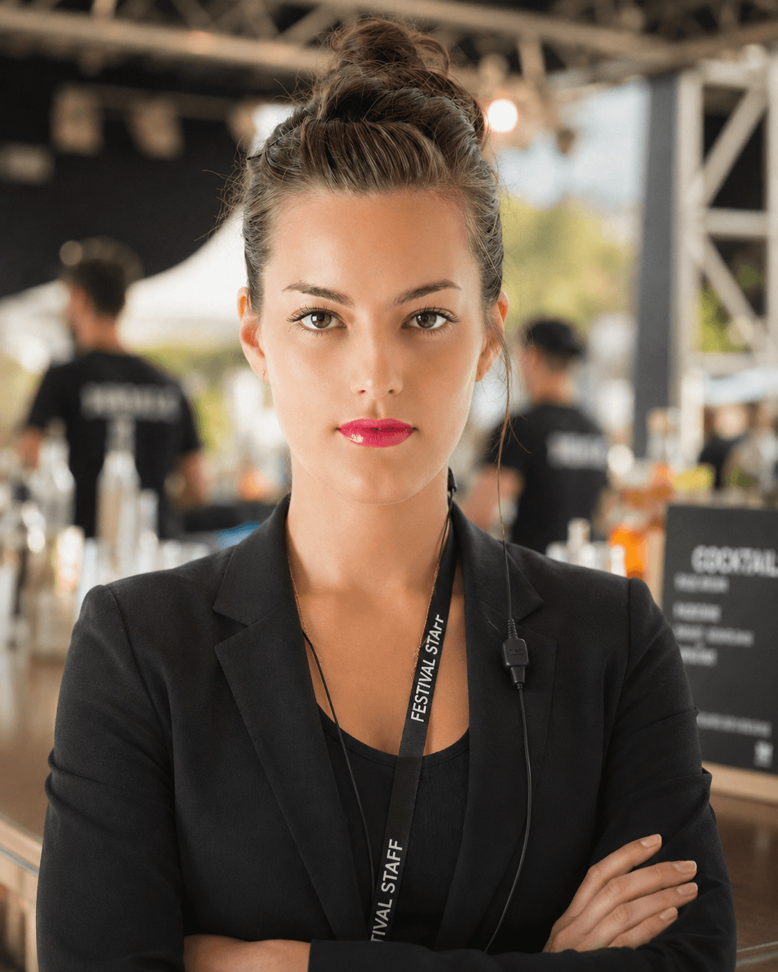 Retrato de Erika Danahe, fundadora de Danahe Talent